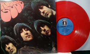 THE BEATLES/ RUBBER SOUL GERMANY REPRO Red Coloured Vinyl (1LP)