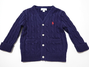 ●ラルフローレン RALPH LAUREN カーディガン 75 ●0501●