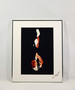 真作 坂本樹勇 1993年写真「影」画寸 29cm×42cm A3サイズ 日本写真芸術学会理事 市場では滅多に流通しない貴重な作品 7415