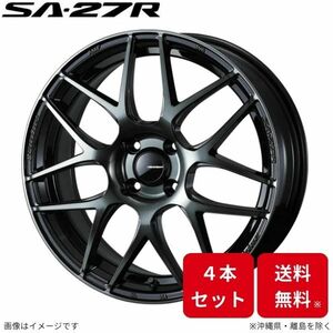 ウェッズ ホイール ウェッズスポーツ SA-27R ヴィッツ 130系 トヨタ 17インチ 4H 4本セット 0074164 WEDS