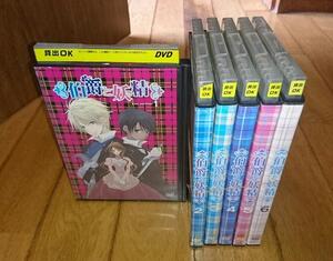 ・●　伯爵と妖精 　全6巻　（2008年放送）　「TVアニメ・DVD６巻」　レンタル落ちDVD