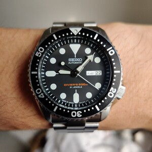 セイコー SEIKO SKX007J Made in Japan ダイバー 腕時計 タイコノートブレスレット SKX SKX009 Prospex 