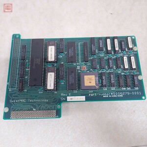 Macintosh SE用 ACCELERATOR CARD スーパーマック アクセラレーターカード SuperMac Technology マッキントッシュ 0006279-0001【10