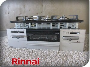 ■展示品■未使用品■Rinnai■Mytone■水無し両面焼きグリル■LPガス用■3口キッチンガスビルトインコンロ■RX31W27U32DGW■10万■ymm2805m