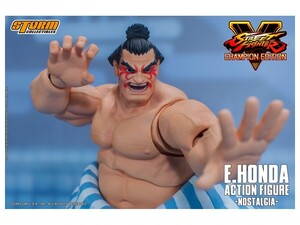 ストーム　エドモンド本田　アクションフィギュア　ストリートファイターⅤ　開封品　STORM E.HONDA STREET FIGHTER Ⅴ Action Figure