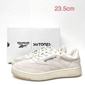 Reebok × SixTONES CLUB C 85 VINTAGE リーボック × ストーンズ クラブ C スニーカー コラボ RB00018 サイズ23.5cm