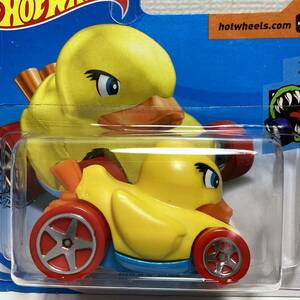 ☆ホットウィール☆ ダックン ロール アヒル 黄色　Hot Wheels 