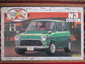 アオシマ 1/20 N3 CUSTOM カスタム N360 ホンダ Honda MINI COOPER ミニクーパー風 