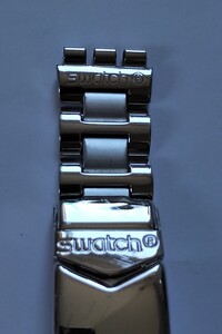 スウォッチ swatch 純正SSブレス 17mm アイロニー 美品 IRONY スタンダードタイプ等にどうぞ 90年代