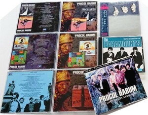 【送料無料】希少盤プロコル・ハルム＆パラマウンツ5CD[30th ANTHOLOGY 3CDSET]+5th[BROKEN BARRICADES]+[THE PARAMOUNTS]ロビン・トロワー