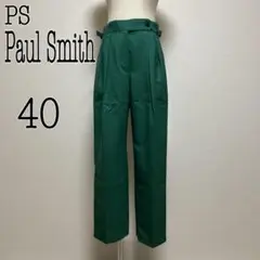 PS Paul Smith ポールスミス　ウール　スラックス　グリーン　グルカ