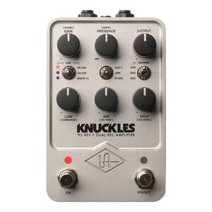 UNIVERSAL AUDIO UAFX Knuckles / ’92 Rev F Dual Rec Amplifier ユニバーサル・オーディオ エフェクター