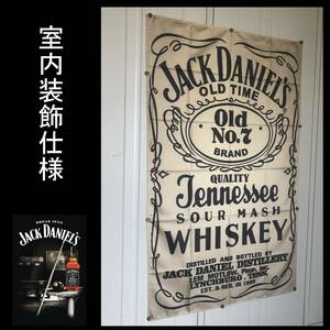 ★室内装飾仕様★ JACK DANIEL’S ジャックダニエル旗 JX インテリア フラッグ アメリカ雑貨 パブグッズ バー 居酒屋 アンティーク