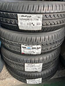 ヨコハマ　ブルーアース AE-01 165/60R15 2022年式 未使用品 4本セット ハスラー　