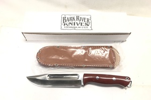 【送料無料】東京)◇BARK RIVER KNIVES バークリバー ブラボー スクワットリーダー2 3V レッド リネン マイカルタ