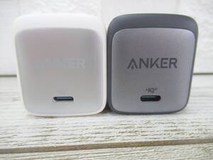 12J355SZ◎ANKER アンカー A2663　Nano II 65W 急速充電器 電源アダプタ PSEマークあり 2点セット◎中古品