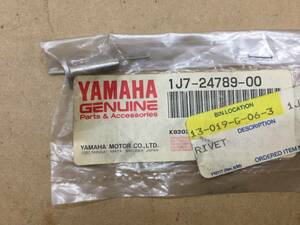 残2 ヤマハ 純正品 XS750 シートトリム リベット 1J7-24789-00