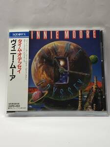 VINNIE MOORE／TIME ODYSSEY／ヴィニー・ムーア／タイム・オデッセイ／国内盤（1stプレス）CD／帯付／1988年発表／2ndアルバム