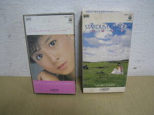 「6053/I2C」VHS　まとめて2本　ビデオ　河合奈保子 デイドリームコースト　STARDUST GARDEN　千年庭園　スターダスト ガーデン