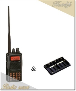 FT-60(FT60) & FBA-25A バッテリーケース付き YAESU 八重洲無線 144/430MHz FM 帯 アマチュア無線