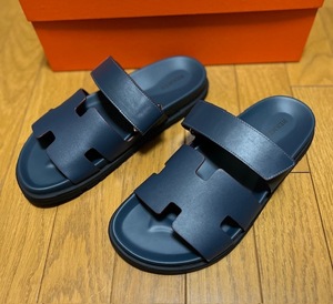 新品　HERMES　エルメス　CHAUSSURES　D‘HERMES　MENS　40