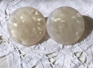 ヴィンテージ ** ラウンドモチーフ イヤリング vintage earrings