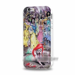 iPhone 8 iPhone 8 Plus iPhone X アイフォン アイフォーン エイト プラス テンゾンビ プリンセス 姫 ホラーケース 保護フィルム付
