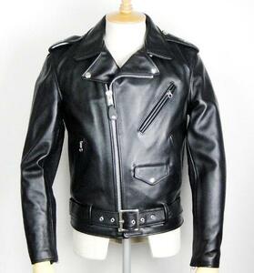 SCHOTT(ショット) 3950083 613US VINTAGE ONESTAR RIDERS JACKET(ヴィンテージワンスターライダースジャケット)BLACK-34インチ