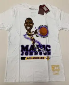 【新品】  NBA ロサンゼルス レイカーズ マジックジョンソン Tシャツ