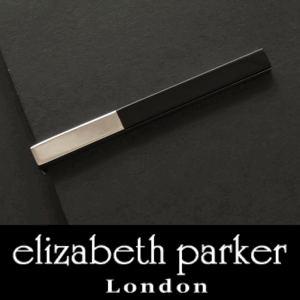 5362◆エリザベスパーカー◆ネクタイピン◆定価7,700円◆ブラック◆オックスフォード大学公式サプライヤー◆elizabeth parker◆新品