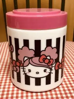 ❤️ピーチジョン＆Hello kittyの限定品　蓋付き陶器製キャンディーポット