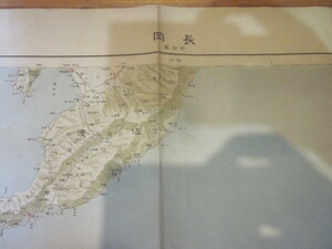 古地図　長岡　　２０万分の1 地勢図　　◆　昭和６年　◆　新潟県　