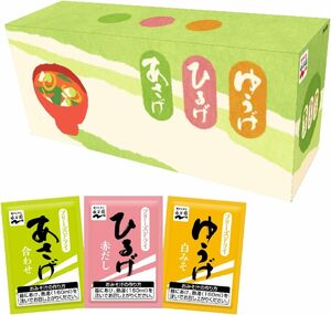 アソート30食入 Nagatanien 永谷園 あさげ・ひるげ・ゆうげ おみそ汁アソートBOX(粉末タイプ) 30食入