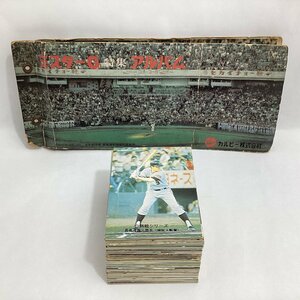 ☆1円スタート　カルビー　プロ野球カード 70年代前後 74枚　ミスターG特集アルバム　まとめて　長嶋茂雄　王貞治　巨人　ジャイアンツ　等