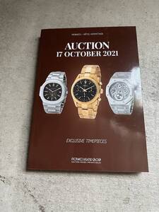 MONACO LEGEND モナコ・レジェンド Exclusive Timepieces AUCTION オークション / 17 October 2021 | Monaco AUCTION BOOK