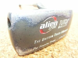 ♪SIMMONS シモンズ alien SPORT TUTCH MALLET エイリアン パター 34インチ 純正スチールシャフト 中古品♪T0669