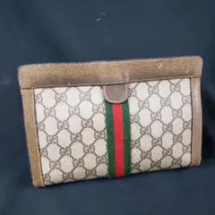 グッチ GUCCI オールドグッチ GG柄 ヴィンテージ クラッチバッグ