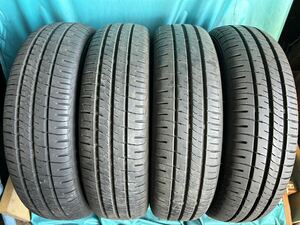 2023.2022年製155/65R14バリ山！中古タイヤ4本セット　 DUNLOP ダンロップ エナセーブ EC204