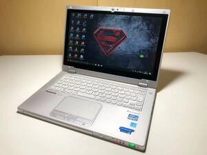 Office2024 Panasonic CF-AX2 タッチパネル Core-i5 1.90GHz/4GB/128GB SSD(Win10/64bit) 内藏カメラ