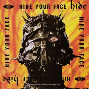 ＊中古CD hide/HIDE YOUR FACE 1994年作品1st初回限定盤仕様 クリアケース+クリアシート付き特殊デジパック仕様 Xエックス X JAPAN