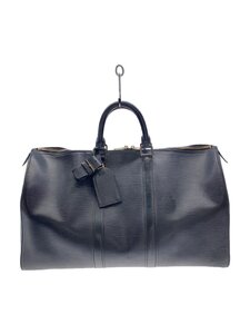 LOUIS VUITTON◆キーポル50_エピ_BLK/レザー/BLK