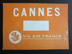 エールフランス■カンヌ■CANNES■フランス■1960