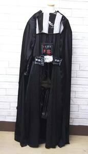 現状品(裾にテープ貼り付けあり) STARWARS スターウォーズ ダースベイダー 大人用 XLサイズ コスチューム 仮装 コスプレ 衣装