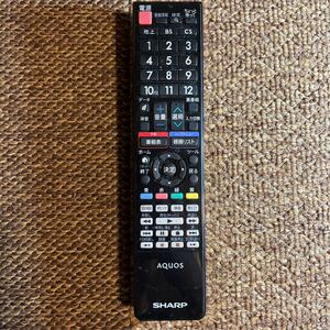 シャープ SHARP テレビリモコン GB162SA