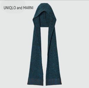 【UNIQLO and MARNI】 ミックスカラーニットフードストール