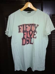 【美品】DIESEL（ディーゼル）/FIFTY　FIVE　DSL半袖　Tシャツ/Mサイズ