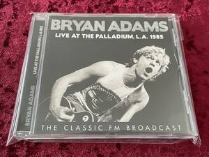 ★BRYAN ADAMS★LIVE AT THE PALLADIUM,L.A. 1985★CD★ブライアン・アダムス★ライヴ・アット・ザ・パラディウム★2015 ZIP CITY★