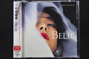 初回限定盤 帯付 2枚組☆ 中森明菜 BELIE / ブライ■CD+DVD 全10曲 カバー アルバム ♪素敵な恋の忘れ方,たしかなこと,他 UPCH-7208 美盤!!