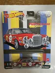 ホットウィール ブールバード メルセデス・ベンツ 300 SEL 6.8 AMG レッド 新品未開封品