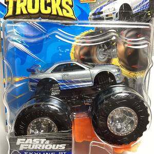 ☆ホットウィール☆ ニッサン　スカイライン　GT-R R34 FAST&FURIOUS モンスタートラック　Hot Wheels Monster Trucks